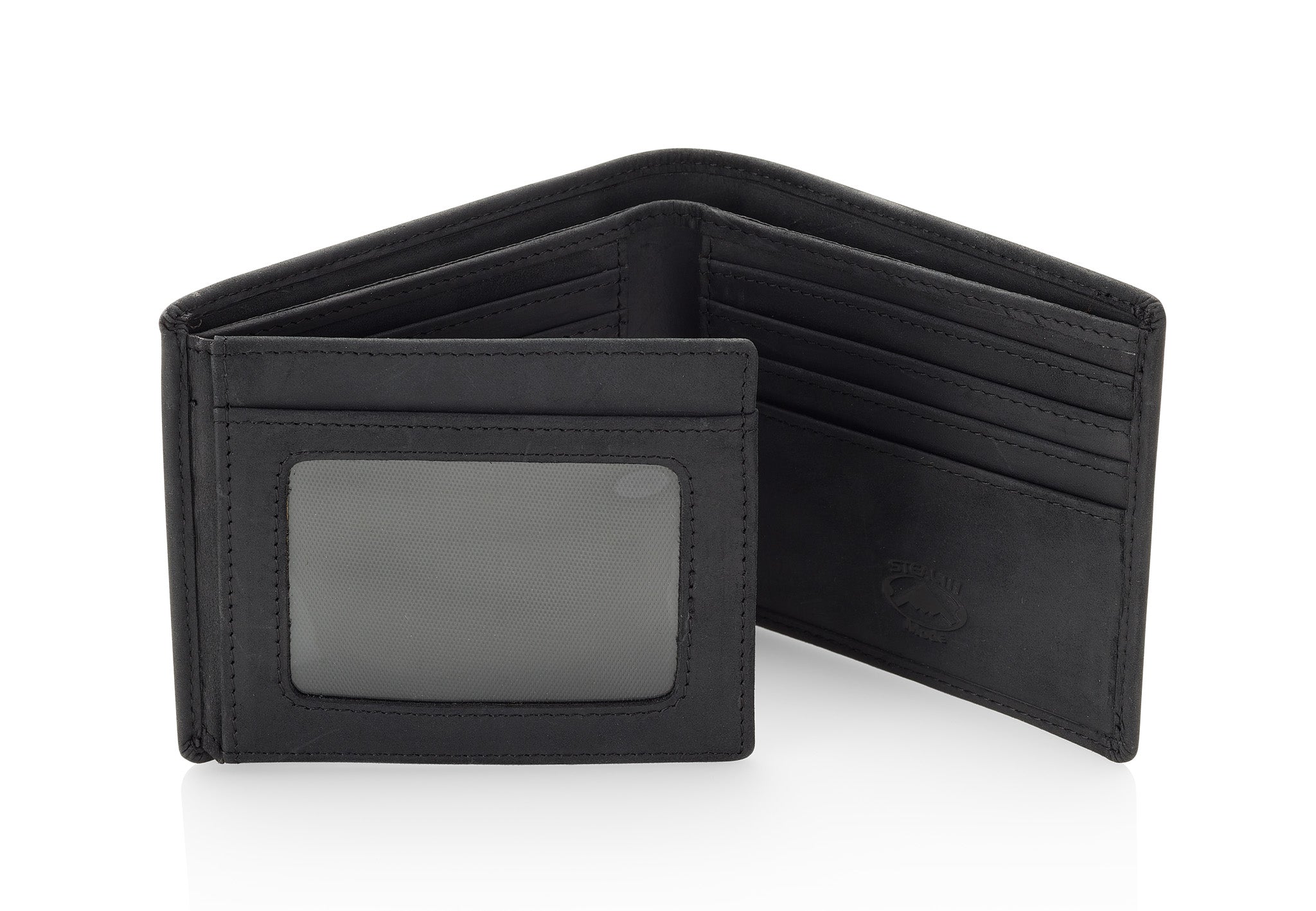 Men's Leather Wallet with Flip — MUSEUM OUTLETS